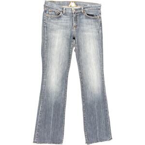 Lucky Brand Embroidered Back Pockets USA Made Henna Sweet N Low Stretch Jeans